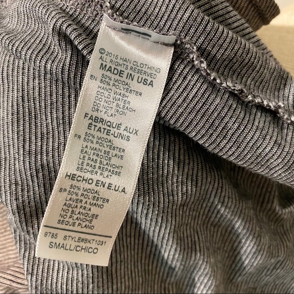 Blanc de blanc Ombré Tank - Picture 11 of 11